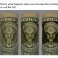 Illuminati?? Or Nasa prints dollar bills??