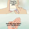 Hard to swallow pills