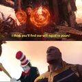 cat in the hat beat thanos with a bat