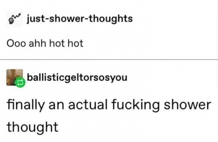 Shower thought - meme