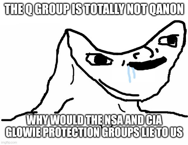 QAnon is The Q Group - meme
