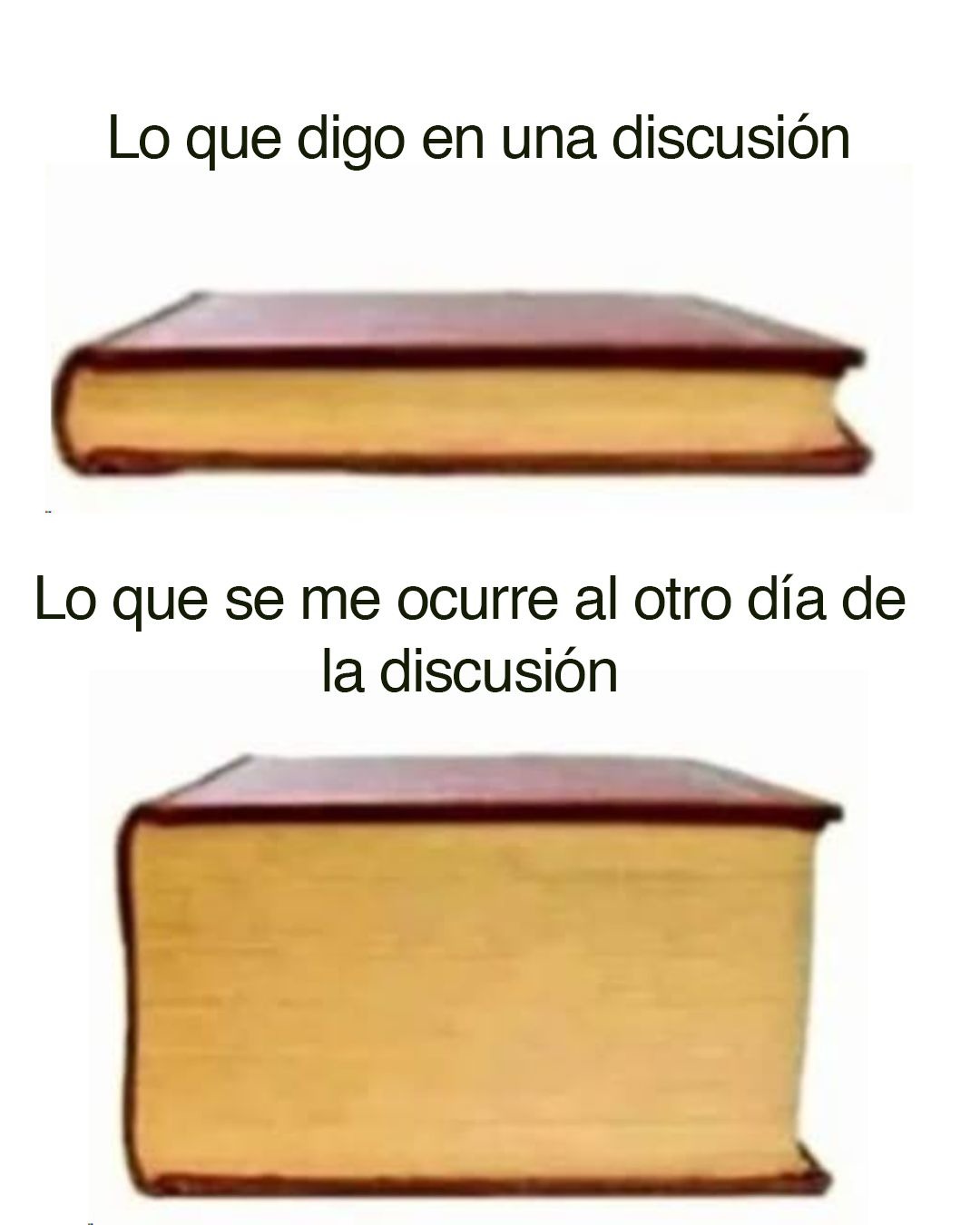 Nunca cuando toca - meme