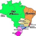 Mapa do Brasil de acordo com os paulistas