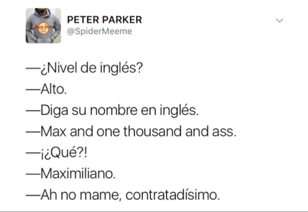 Spanglish - meme