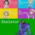 Skeletor is second best waifu. First is Waluigi obviously.