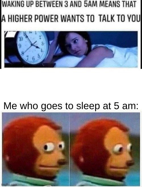 5 am - meme