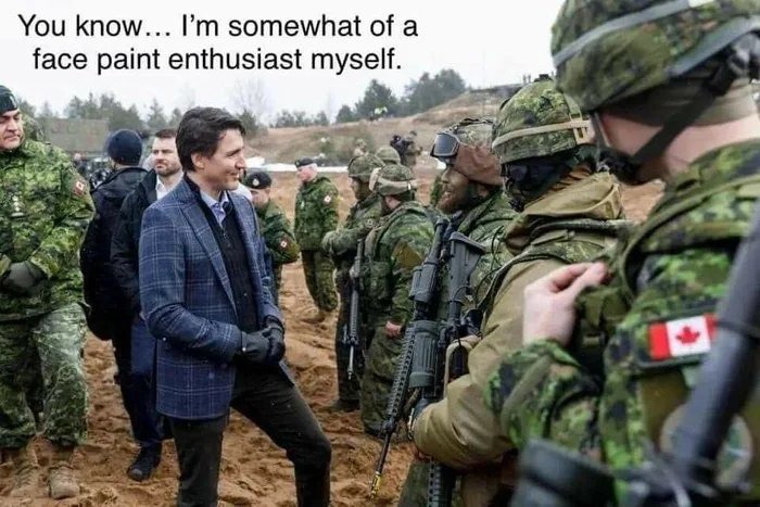 Trudeau be like - meme