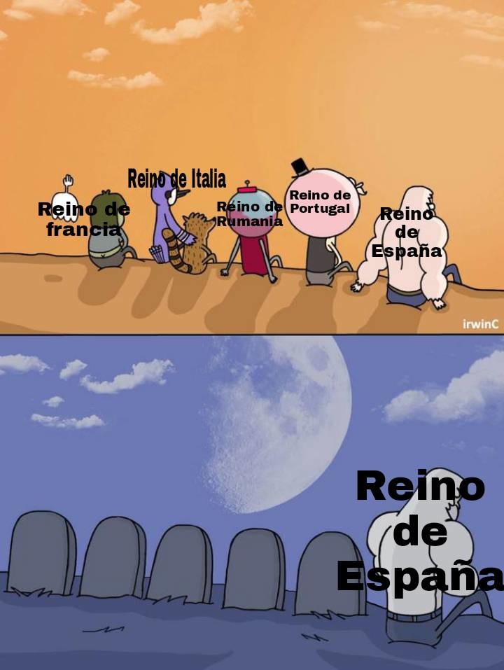 monarquia latina - meme