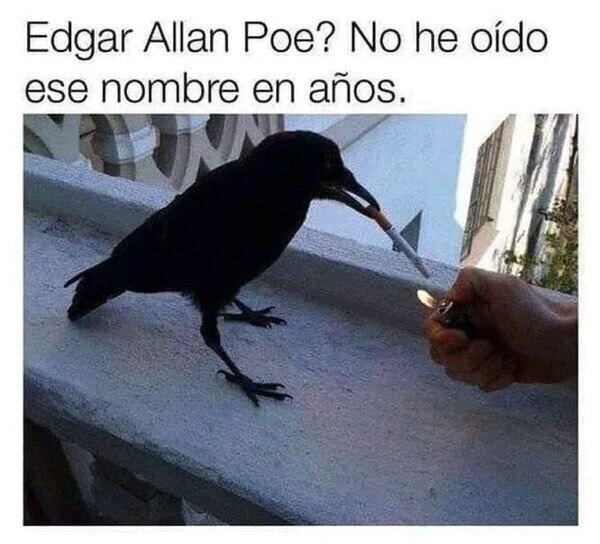 Edgar allan poe - meme