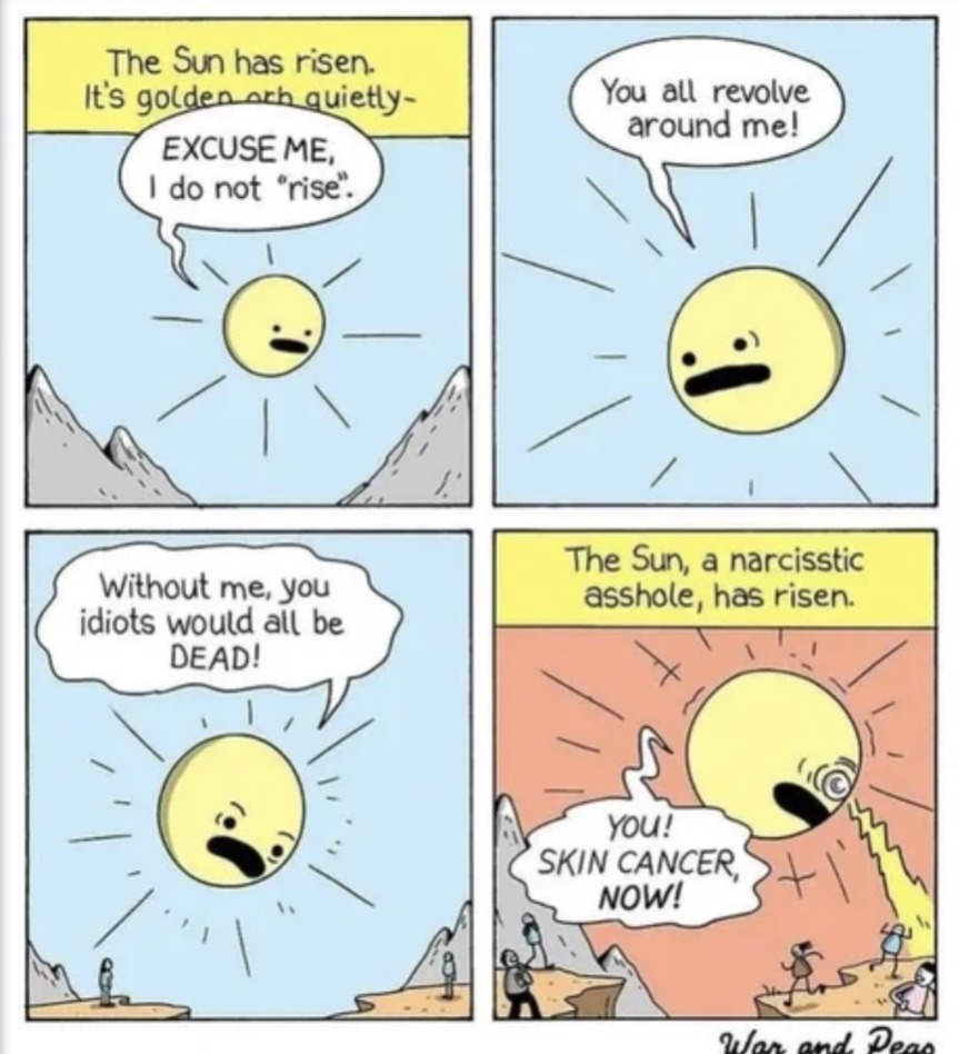 Is that how the sun sounds like? Hmm. Interesting. : r/physicsmemes