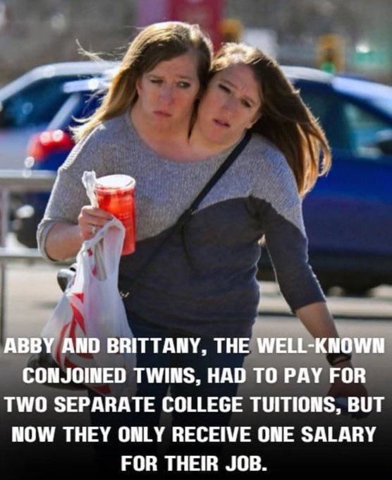 Pay double tuition, get half a salary. Make it make sense - meme