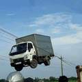 Thailand invent lorry can go on electric cable.. still testing it.