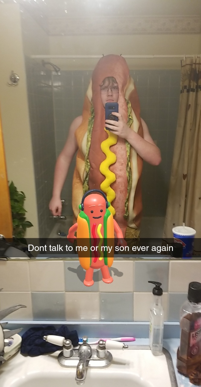 Hot dog - meme