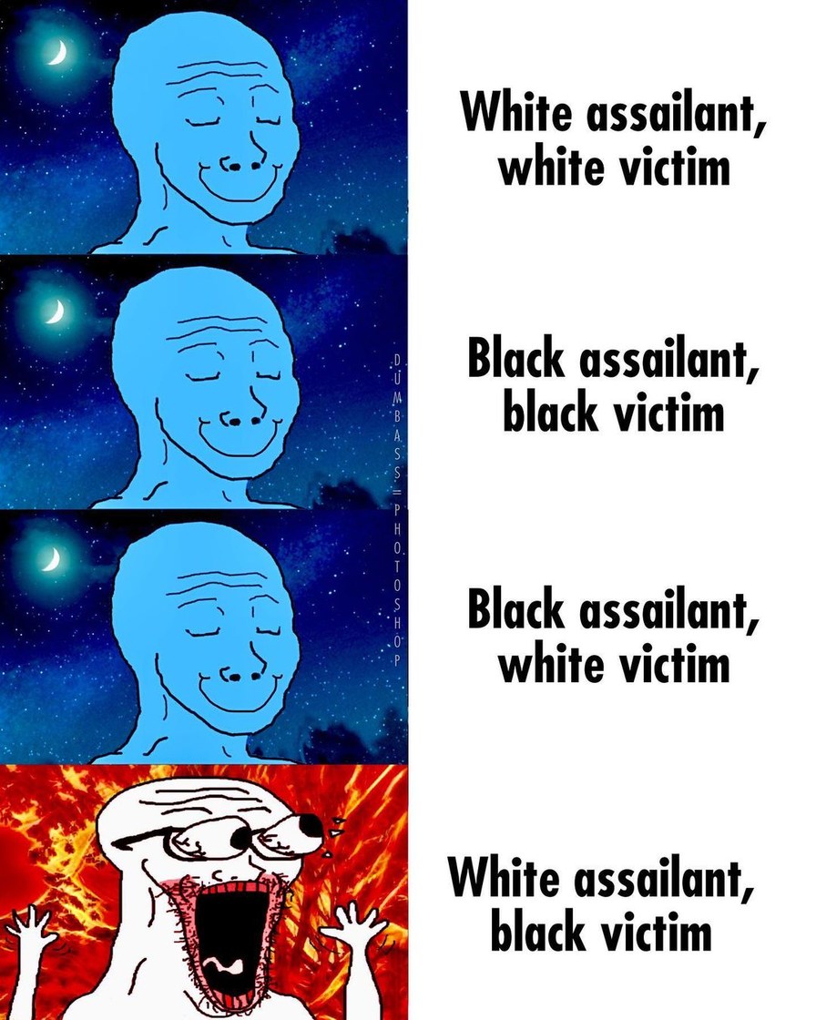 How NPCs see violent crimes - meme