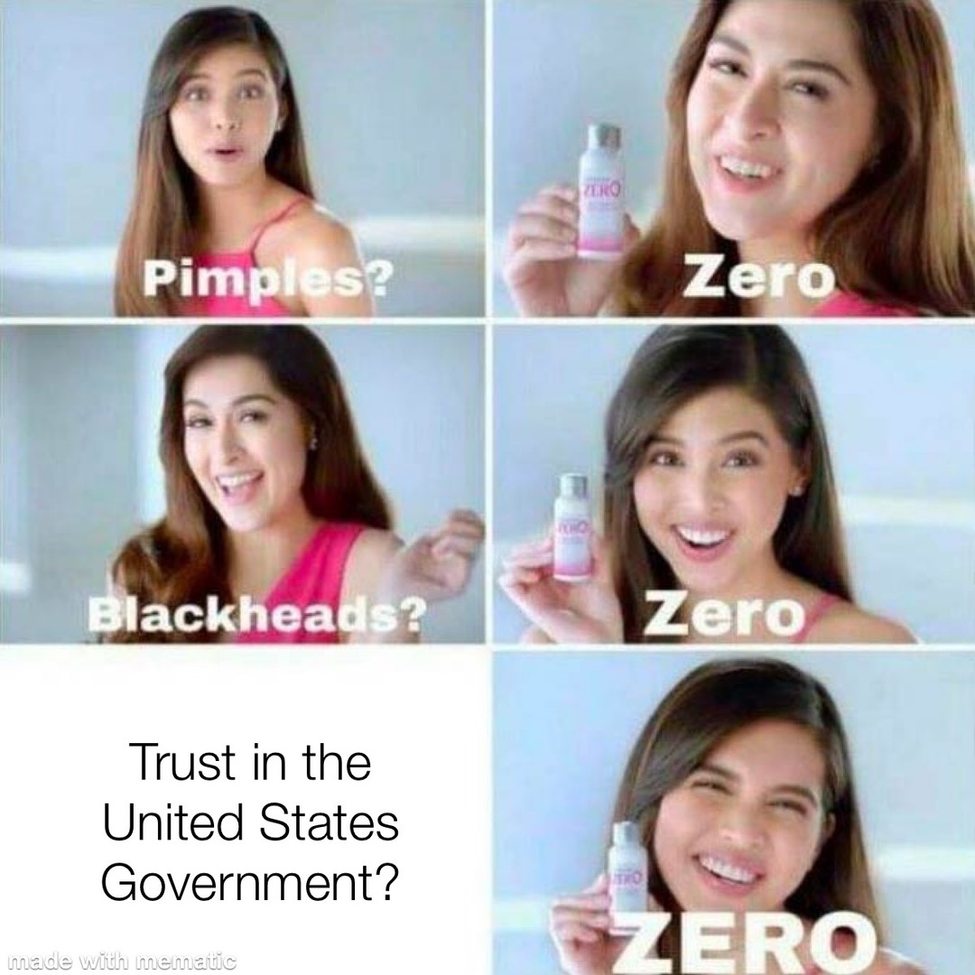 Does anyone trust them? Do they even trust themselves? - meme