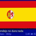 Es la bandera de la Primera República Española que no duró ni un año