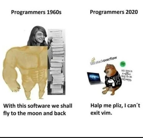 60s programmers - meme