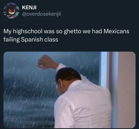 When your high school is ghetto - meme