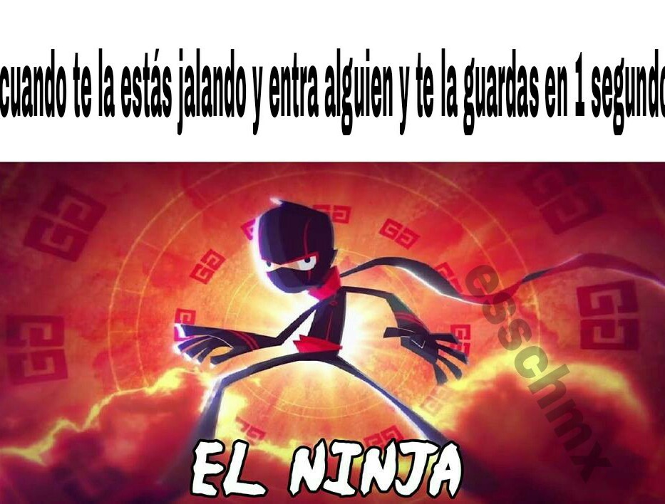 El ninja - meme