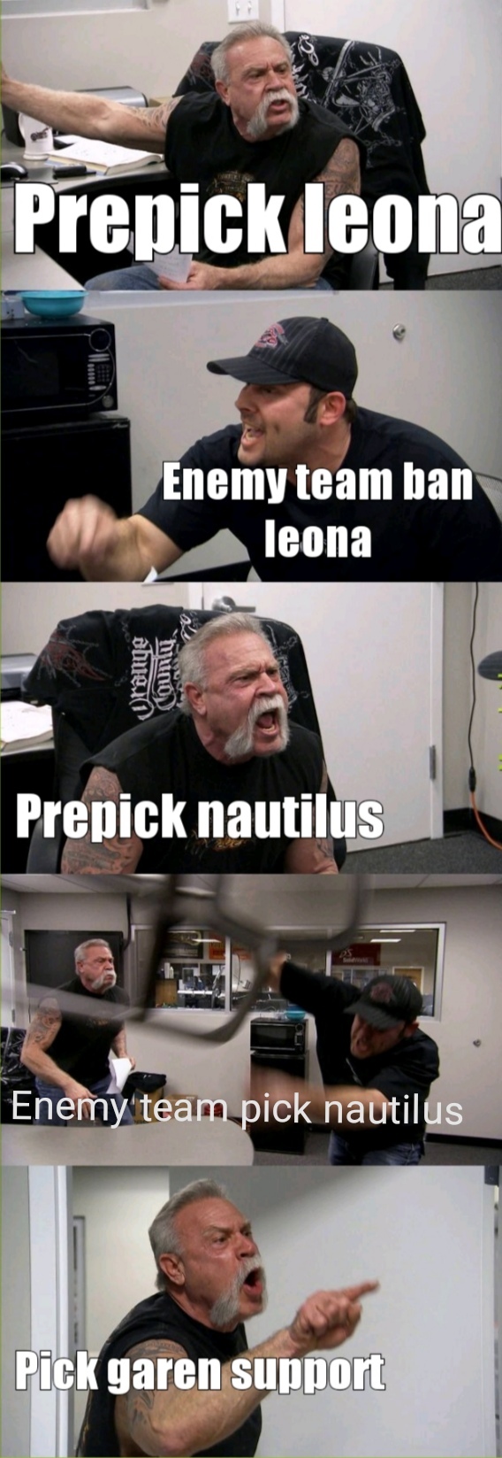 Support league of Legends - meme