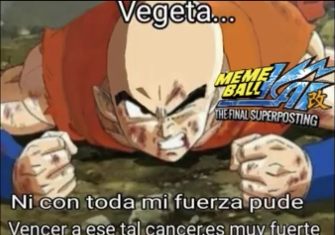 Goku perdió - meme