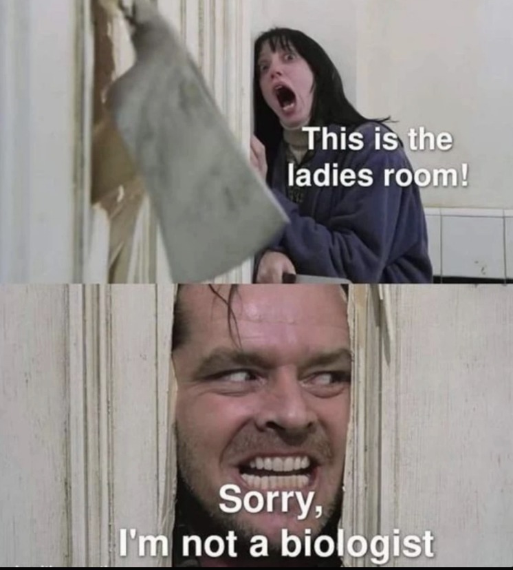 The future of the ladies room - meme