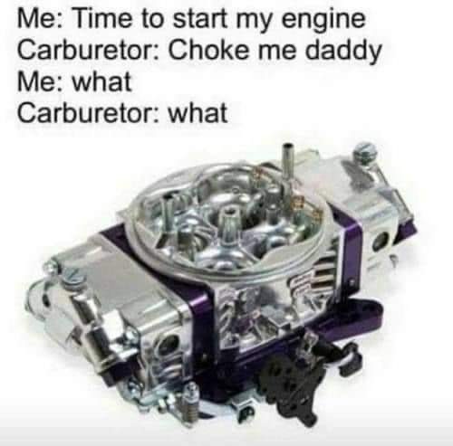 *kinky engine noises* - meme