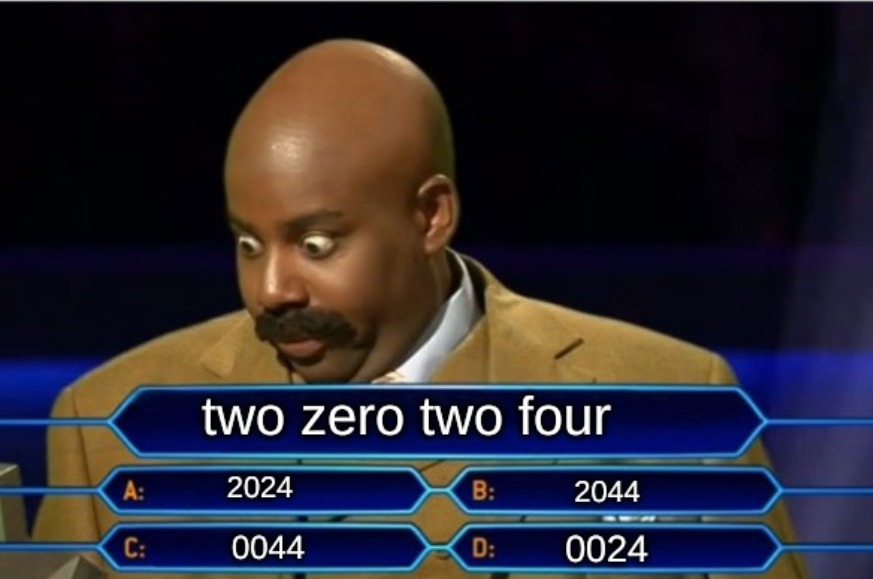 Two zero two four - meme