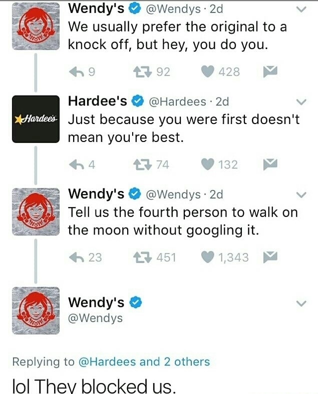 Wendy's savage - meme
