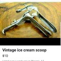 "Ice cream scoop"