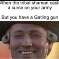 dongs in a gatling gun.
