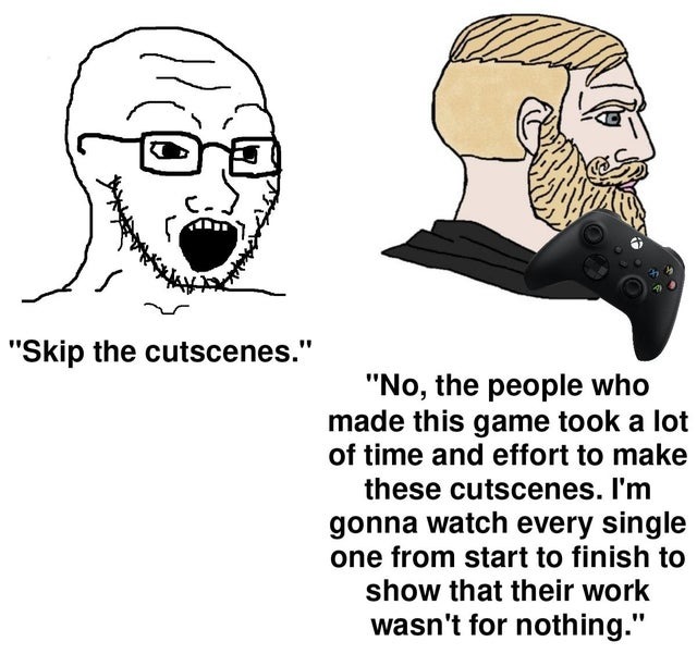 The honest gamer - meme