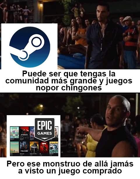Si epic mejorara su interfaz steam seria historia - meme
