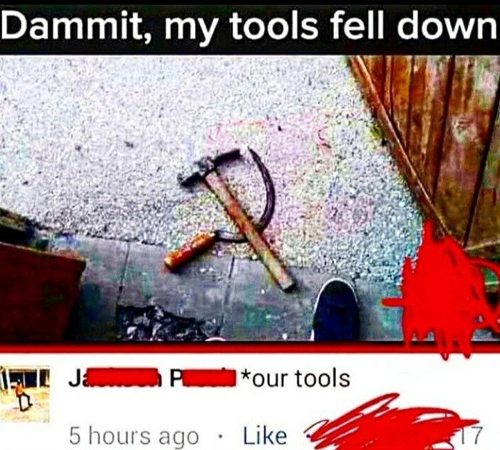 Our tools! - meme