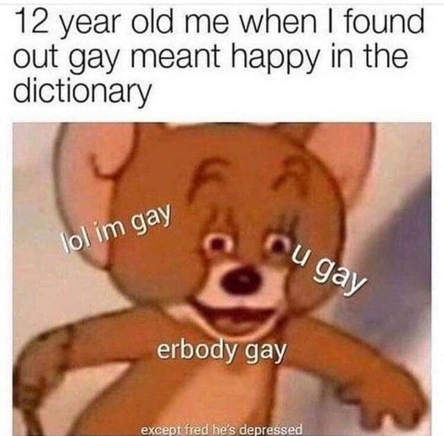 U gay? - meme