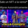 Willyrex comprando NFTs Como siempre