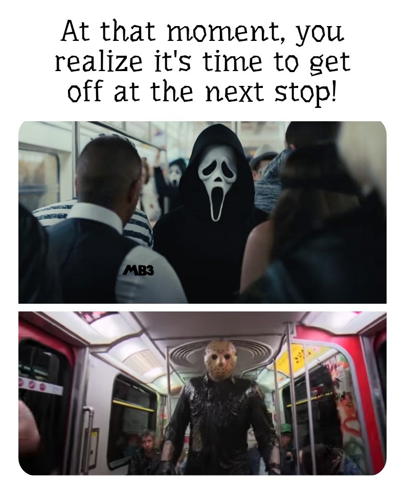 Subway Nightmare - meme