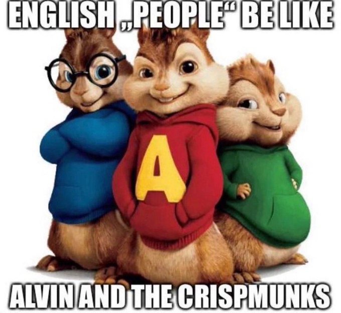US be like Alvin and the Friesmunks - meme