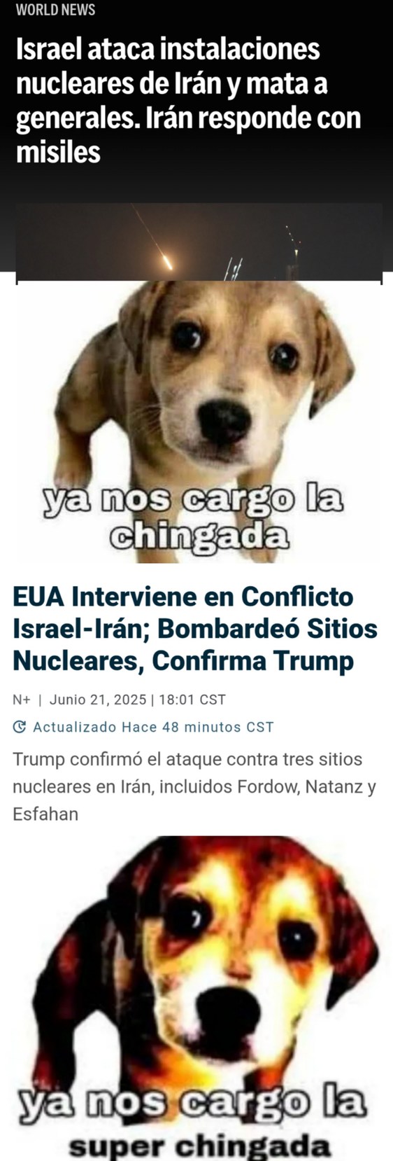Ya tengo el presentimiento de que varios gringos se irán a México por un tiempo :V - meme