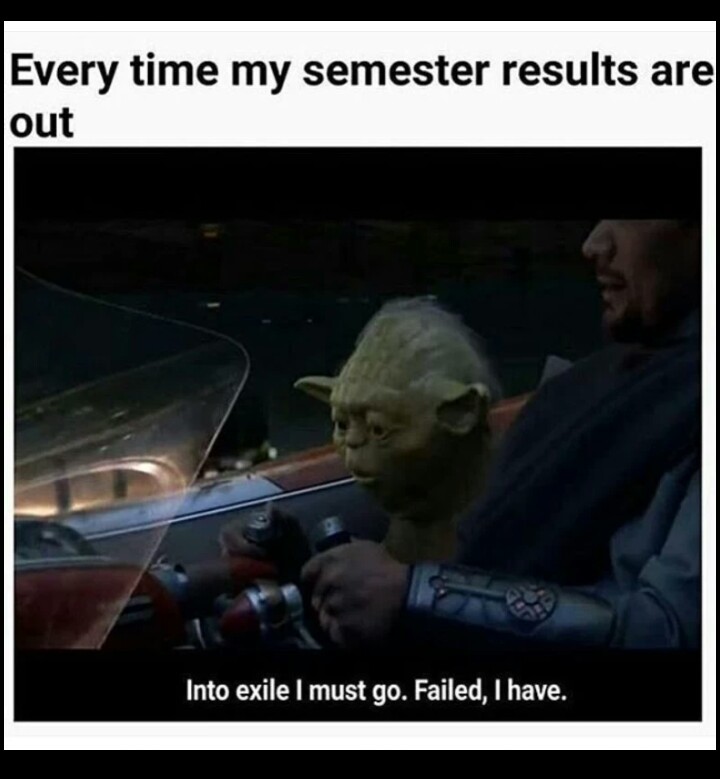 Who all passed their exams? - meme