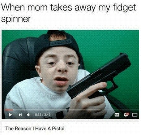 Fidget Spinner memes are dead but I'm too lazy to come up with something relevant