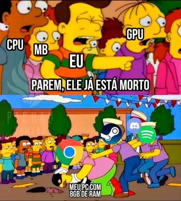 Encontro vocês la - Meme by Matheus120120. :) Memedroid