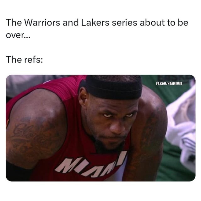 warriors and lakers game 7 meme