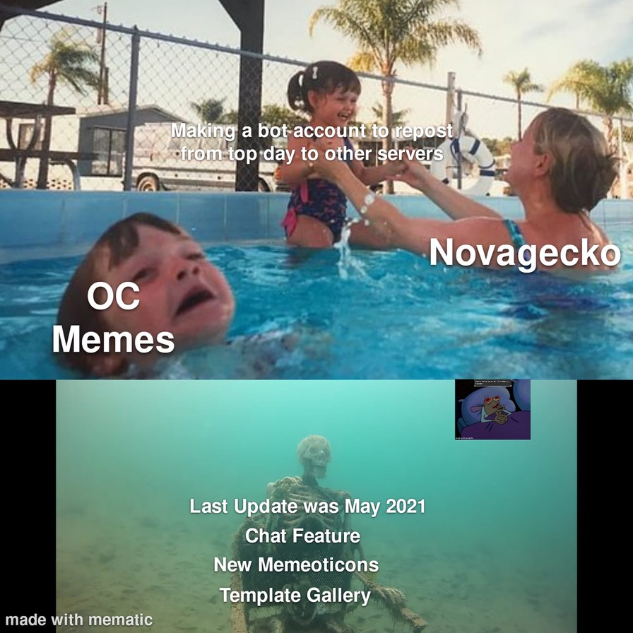 Мем с тонущим ребенком