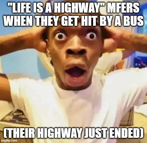 dongs in a highway - meme