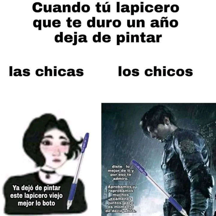 Fuiste un gran boli BIC - meme