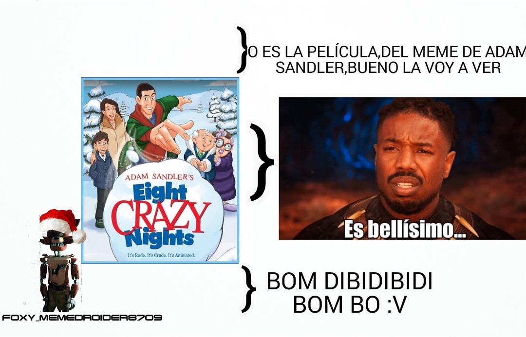 Se las recomiendo es muy chistosa xd,en fin,Feliz navidad (1 día tarde lo se) - meme