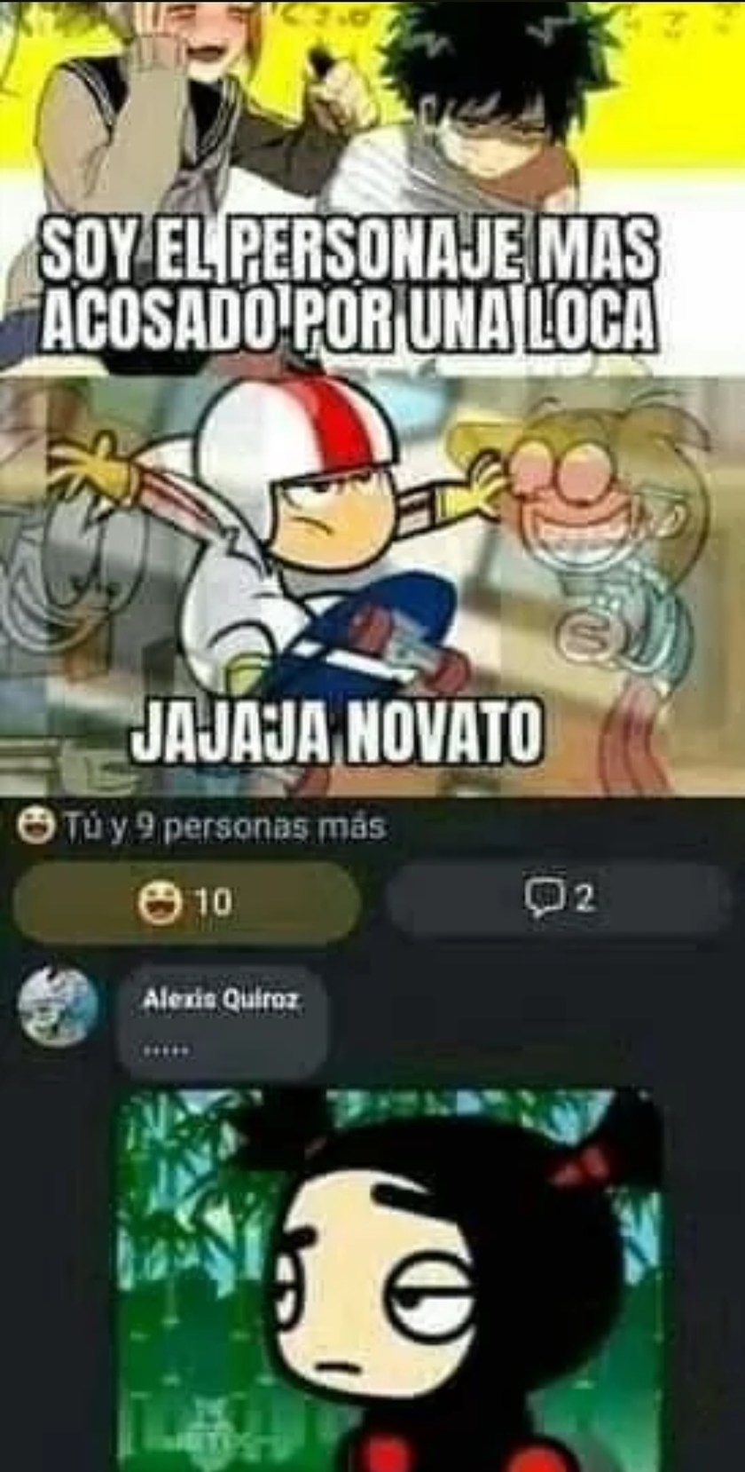 La pucca fue la OG nagatoro y yandere - meme