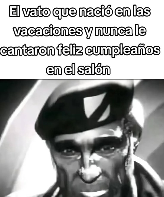 meme de cumplir años en vacaciones