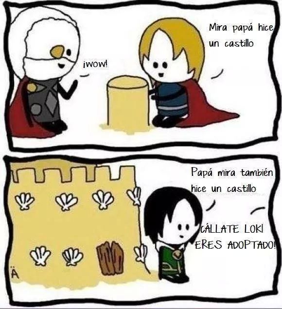 :( pobre Loki - meme